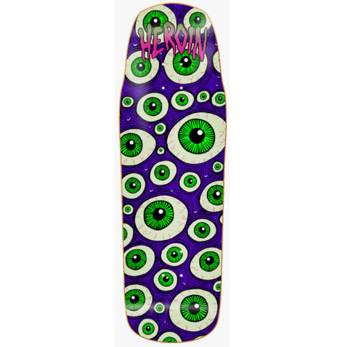 Heroin Streetballer Shaped Skateboard Deck 9.62"