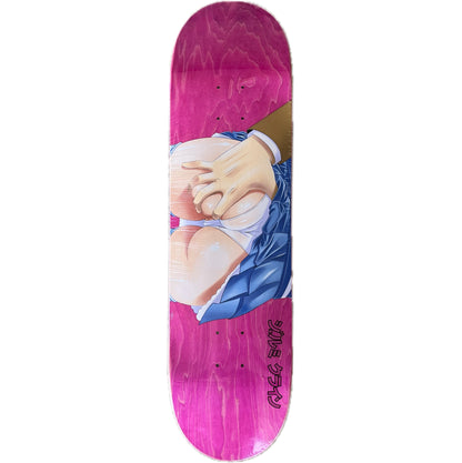 Hook-Ups Subway Pervert Skateboard Deck 8.25" magenta veneer