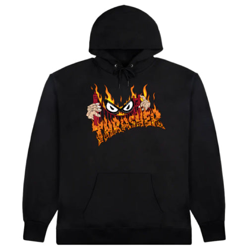 Thrasher X Neckface Sucka Free Hoodie - Black
