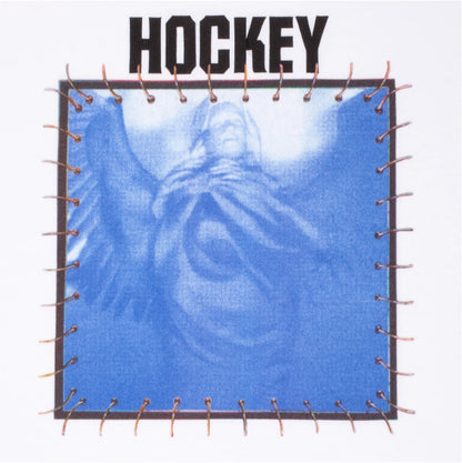 Hockey God of Suffer 3 Tee white graphic