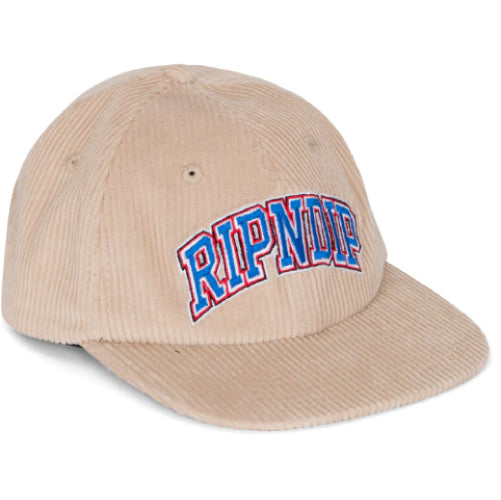 Rip N Dip Summer Friends Corduroy Snapback Hat - Tan