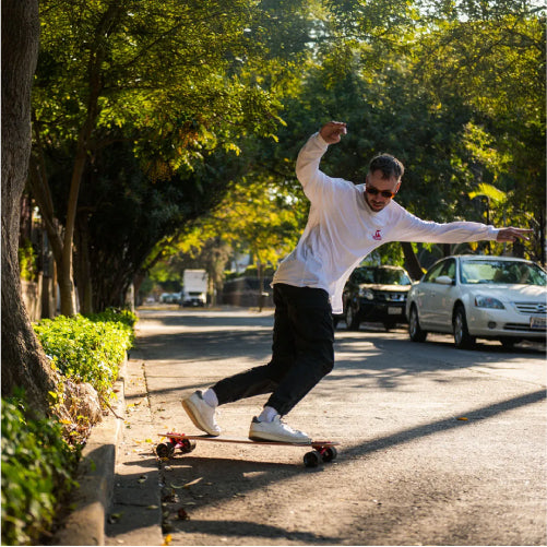 Landyachtz Drop Hammer Sun Fox 36.5" street