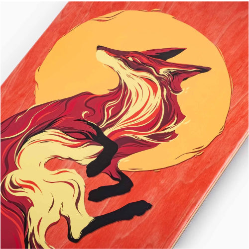 Landyachtz Drop Hammer Sun Fox 36.5" graphic