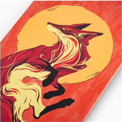 Landyachtz Drop Hammer Sun Fox 36.5" graphic