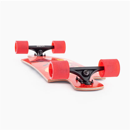 Landyachtz Drop Hammer Sun Fox 36.5" wheels and trucks