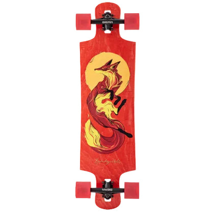 Landyachtz Drop Hammer Sun Fox 36.5" full bottom 