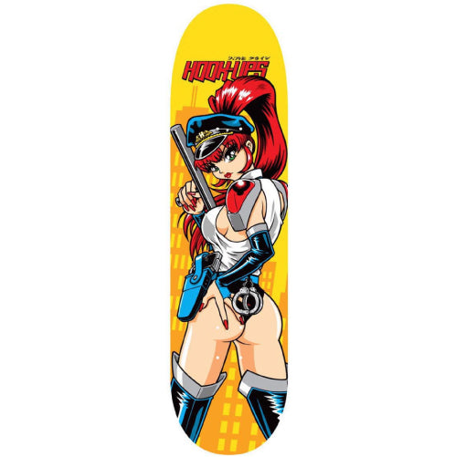 Hook-Ups Supercop Skateboard Deck 8.25"