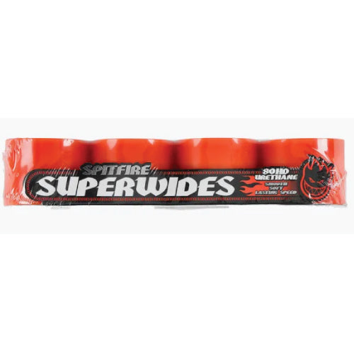 Spitfire Superwides Wheels Orange 58MM 80HD