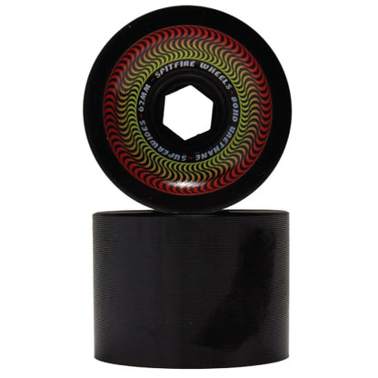 Spitfire Superwides Wheels Black 62MM 80HD