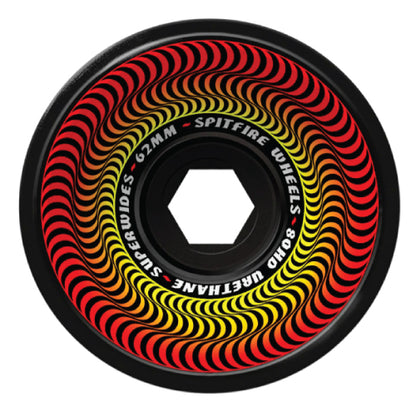 Spitfire Superwides Wheels Black 62MM 80HD