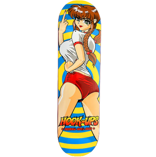 Hook-Ups School Girl Suzi #1 Skateboard Deck 8.25