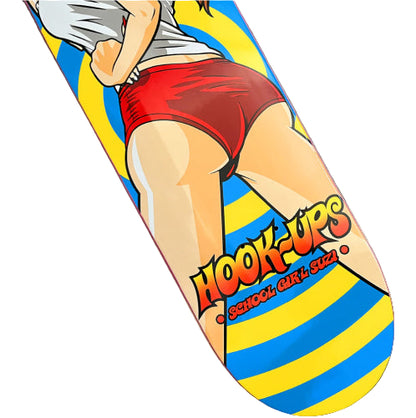 Hook-Ups Suzi #1 Skateboard Deck 8.25" photo close