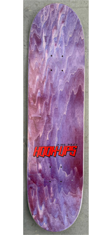 Hook-Ups Seesaw Suzi Skateboard Deck 8.5" top full