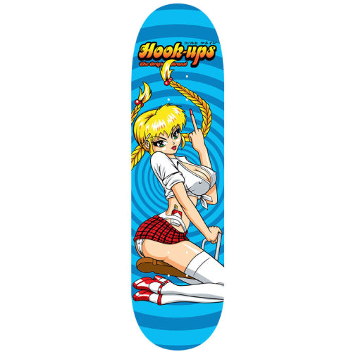 Hook-Ups Seesaw Suzi Skateboard Deck 8.5" stock