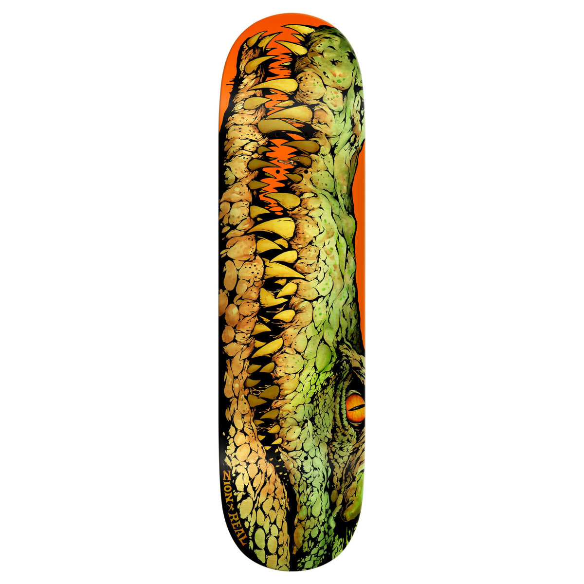 Real Heavyweight Zion Swamp Puppy Skateboard Deck 8.28"