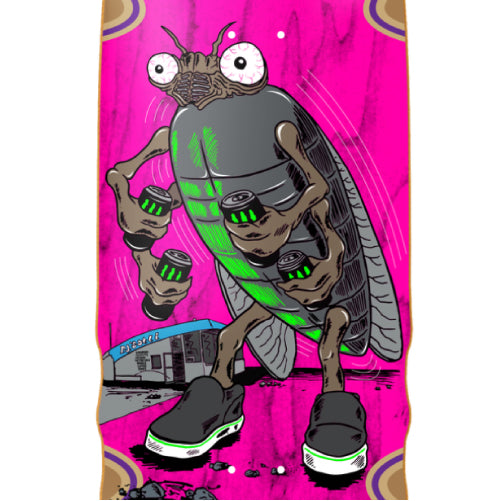 Heroin Swampy Bug Skateboard Deck 10.75"