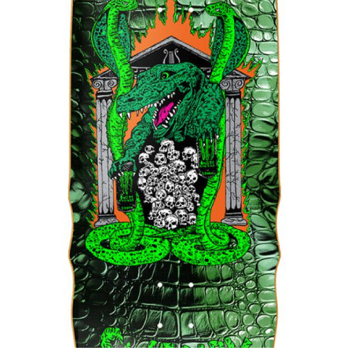 Heroin Swampy Knock Off Skateboard Deck 10.6" graphic