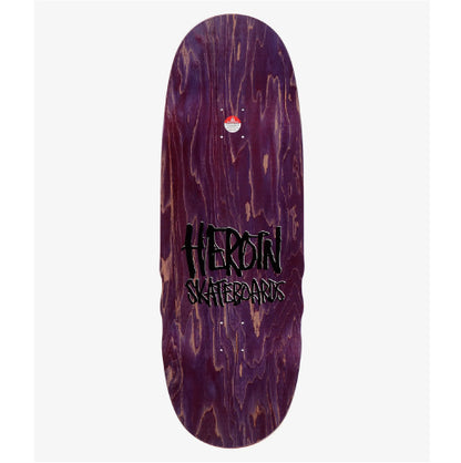 Heroin Swampy's Wide Boy Egg Skateboard Deck 10.75"