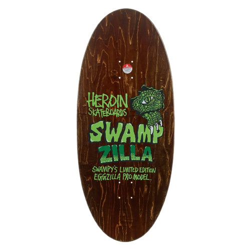 Heroin Swampzilla Skateboard Deck 13.0"