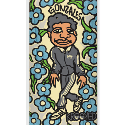 Krooked Gonz Sweatpants Skateboard Deck 8.5"