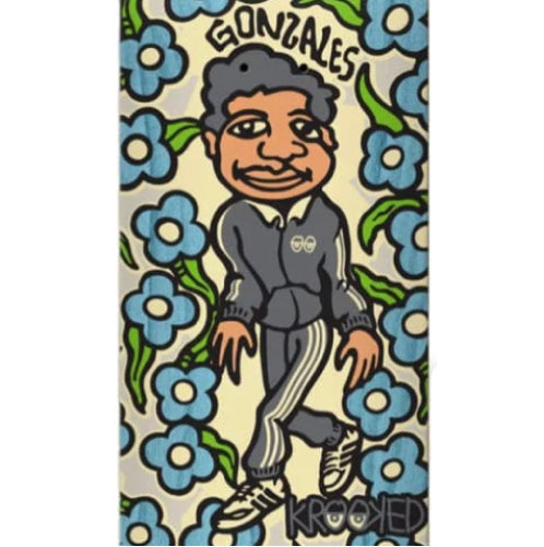 Krooked Gonz Sweatpants Skateboard Deck 8.5"