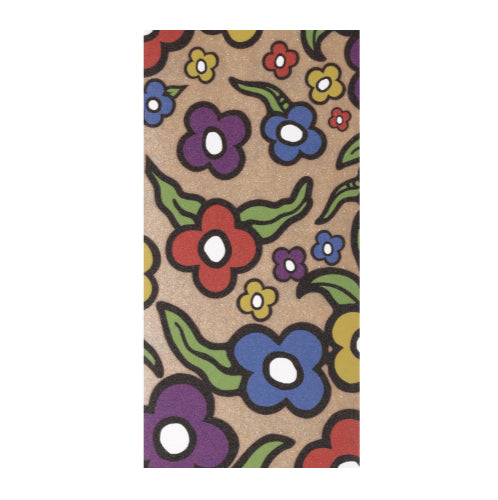 Krooked Sweatpants Griptape - Clear/Multi 9" close