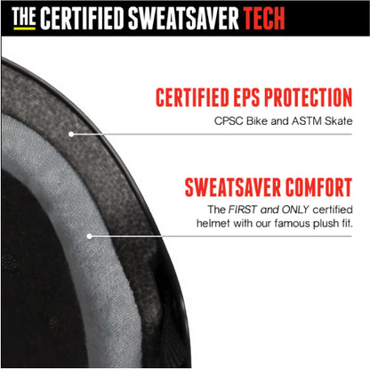Triple Eight Certified Sweatsaver Helmet