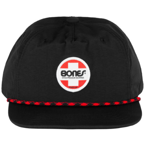 Bones OG Swiss Circle Hat - Black front