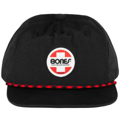 Bones OG Swiss Circle Hat - Black front