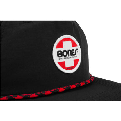 Bones OG Swiss Circle Hat - Black patch
