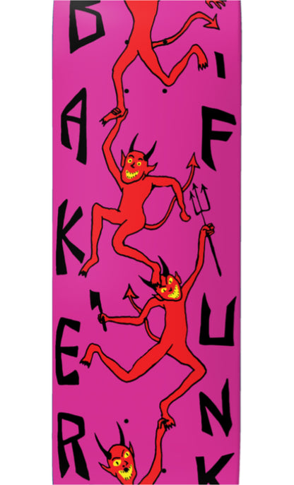 Baker T-Funk Devil Boi Skateboard Deck 8.25" close
