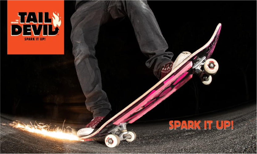 Tail Devil Skateboard Spark Plate