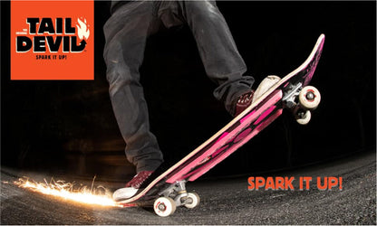 Tail Devil Skateboard Spark Plate