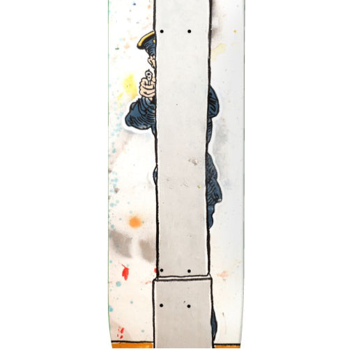 Deathwish Yuri Take Cover Skateboard Deck 8.38" graphic