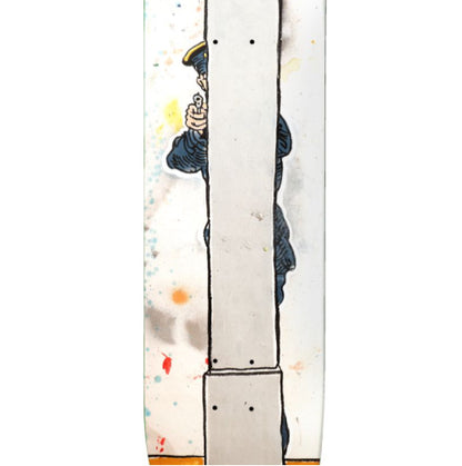 Deathwish Yuri Take Cover Skateboard Deck 8.38" graphic