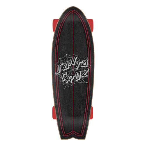 Santa Cruz Tangled Web Shark Cruiser Complete 27.7" top
