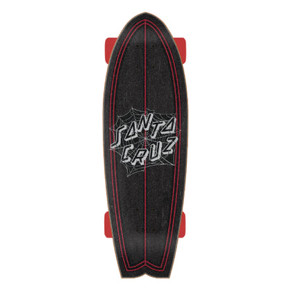 Santa Cruz Tangled Web Shark Cruiser Complete 27.7" top