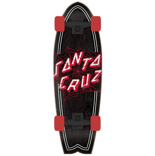 Santa Cruz Tangled Web Shark Cruiser Complete 27.7" full