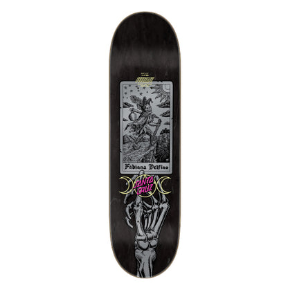 Santa Cruz FeelBase Delfino Tarot Skateboard Deck 8.25" top