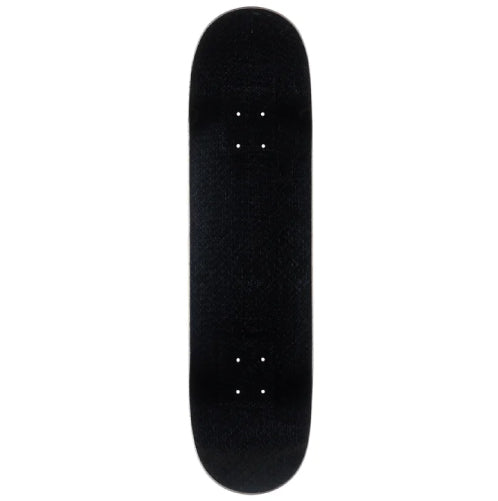 Powell Peralta Flight Skeleton Skateboard Deck Black/Teal Foil 8.13" top