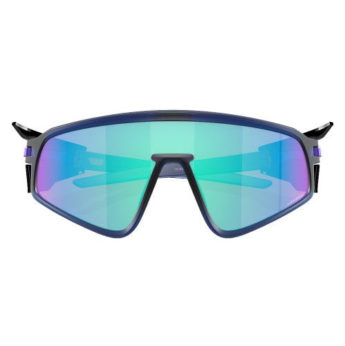 Oakley Latch Panel Team USA Transparent Navy Frame with Prizm Sapphire Lenses