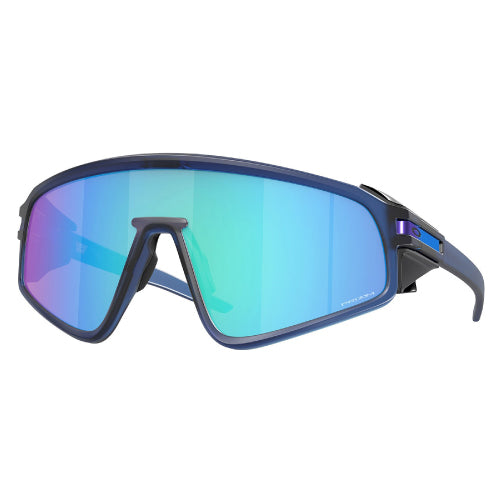 Oakley Latch Panel Team USA Transparent Navy Frame with Prizm Sapphire Lenses
