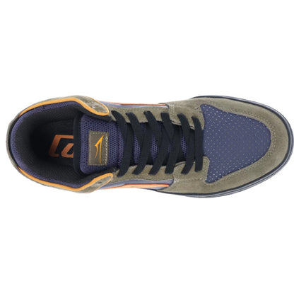Lakai Telford Low Skate Shoe - Ivy Graystone Orange top