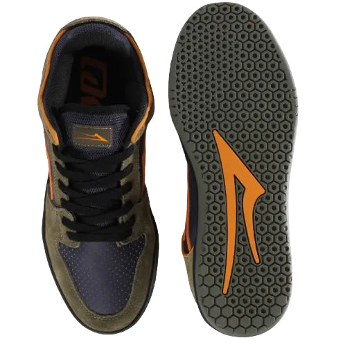 Lakai Telford Low Skate Shoe - Ivy Graystone Orange – Anchors