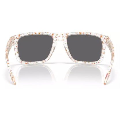 Oakley Holbrook Clear Terrazzo Frame with Prizm Black Polarized Lenses