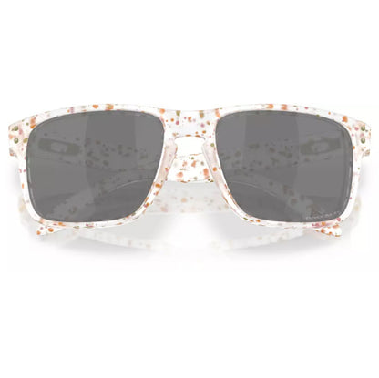 Oakley Holbrook Clear Terrazzo Frame with Prizm Black Polarized Lenses