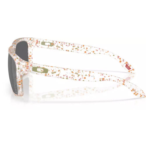 Oakley Holbrook Clear Terrazzo Frame with Prizm Black Polarized Lenses