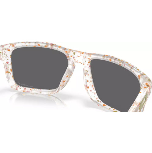 Oakley Holbrook Clear Terrazzo Frame with Prizm Black Polarized Lenses