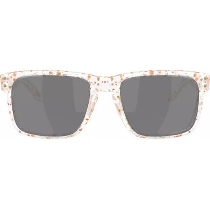 Oakley Holbrook Clear Terrazzo Frame with Prizm Black Polarized Lenses