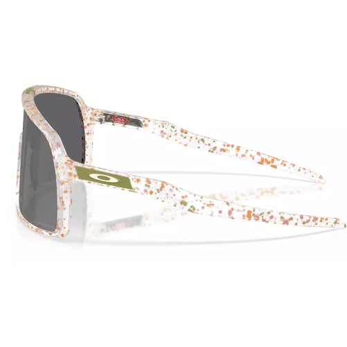Oakley Sutro Clear Terrazzo Frame with Prizm Black Lenses
